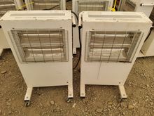 Image of 2x Ningbo Vertak JD02001 Red Rad Heaters 110V