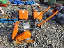 Image of Altrad 16" Compaction Plate With Petrol Driven Honda GX120 Engine