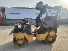 Image of CAT CB14B Twin Drum Vibrating Roller
