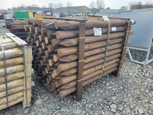 Image of 121x 5ft6 3"-4" Creosote Stakes