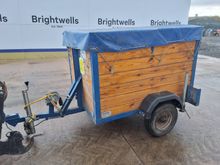 Image of D.Ireland Single Axle Box Trailer