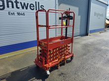 Image of Power Scissor Ps600 Push Work Platform 4M Swl 120Kg (1 Man)