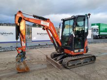 Image of Kubota U27-4 Cabbed Mini Excavator
