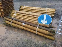 Image of 4-5 Dia Posts 10x Approx 8 foot