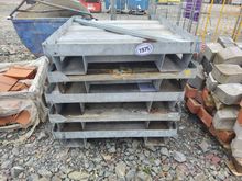 Image of 5x Steel Forklift Pallets