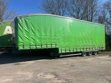 Image of S Cartwright & Sons CDA-39A Double Decker Curtain Sided Tri Axle Artic Trailer
