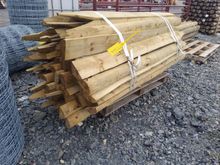Image of 70 X 5FT6" ½ STAKE TAN LARCH