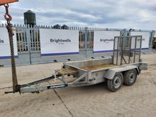 Image of Indespension Twin Axle Beavertail Plant Trailer