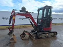 Image of Yanmar ViO23-6 Cabbed Mini Excavator