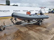 Image of Rib Boat & Trailer