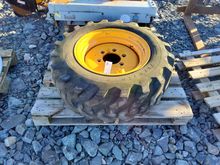 Image of 6 Stud JCB Wheel & Firestone Tyre