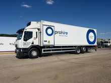 Image of RENAULT D Wide 320 DTI 8 6x2 Tag Axle Insulated Refrigerated Box Body