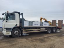 Image of DAF 75.310 6x2 Twin Wheel Tag Axle Beavertail Plant Lorry