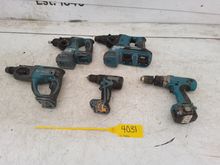 Image of Qty of Makita Battery Powered Handtools