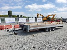 Image of Brian James Cargo Flatbed 18ft Tri Axle Flatbed Trailer