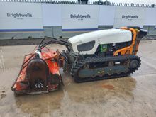 Image of MDB LV500 Green Climber 50HP Remote Control Bank Climbing Mower & Tool Carrier