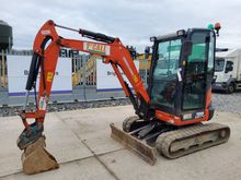 Image of Kubota U27-4 Cabbed Mini Excavator