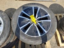 Image of 4x Alloys And Continental Tyres 233/55 R19