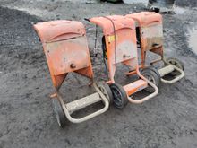 Image of 1x Altrad Belle M12B Mixer Stand, 2x Altrad Belle M72B Electric Mixer Stands