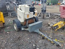 Image of Terex MBR71 Pedestrian Roller c/w Trailer