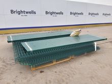 Image of Security Fencing, 25x 8' x 7' H/D 5mm, 3d Security Fence Panels (Green)