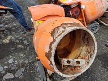Image of Belle 150 Mini Cement Mixer With Petrol Driven Honda Engine