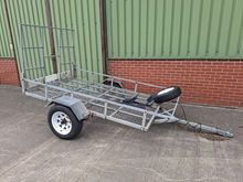 Image of Apache Trailer with Motorcycle attachment