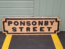 Image of Cast Street Sign Ponsonby Street