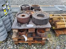 Image of 3 No Pallets Forklift Wheels