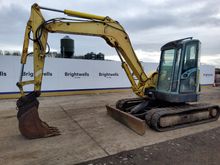 Image of Yanmar Vio75 Cabbed Midi Excavator