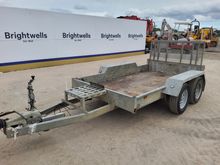 Image of Indespension Twin Axle Beavertail Plant Trailer
