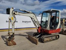 Image of Takeuchi TB228 Cabbed Mini Excavator