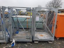Image of 2x Steel Forklift Storage Cages