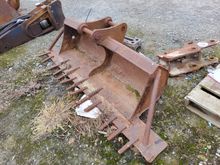 Image of 7ft Excavator Grading Bucket with Rake