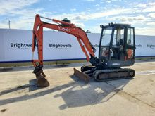 Image of Kubota KX101-3a2 Cabbed Mini Excavator