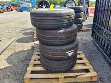Image of 4x Alloys And Continental Tyres 233/55 R19