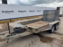 Image of Ifor Williams GH1054 Twin Axle Beavertail Plant Trailer
