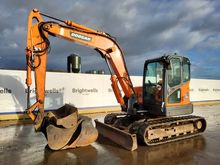 Image of Doosan DX85R-3 Midi Excavator