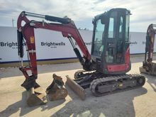 Image of Yanmar VIO26-6 Cabbed Mini Excavator