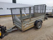 Image of Indespension Single Axle Cagesided Trailer