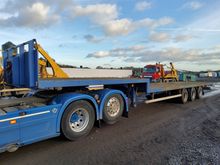 Image of MONTRACON C3AS Tri Axle Artic Flatbed Trailer