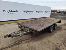 Image of Ifor Williams LT126G Twin Axle Flatbed Trailer