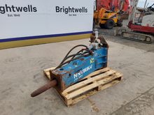Image of Amman AMB 450 Concrete Breaker to fit JCB 3CX Q/H - 45mm Pins