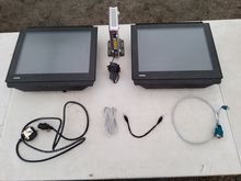 Image of 2x Toshiba Touch Screen Monitors + Router