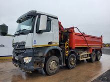Image of MERCEDES-BENZ Arocs 3240 8x4 Tipper Grab Lorry