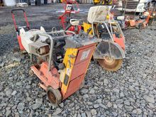 Image of 2x Husqvarna Petrol Floor Saws