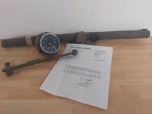 Image of JOHN SURTEES Tachometer, Hand Brake & Tubular Chassis Section
