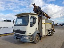 Image of DAF FA LF55.170 4x2 Pole Erecting Lorry