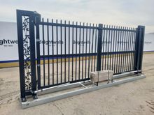 Image of 13ft Electric Swing Opening Gates c/w Key Fobs with Ground Frame