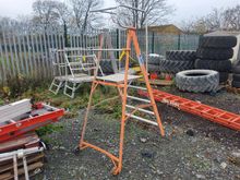 Image of 1x 5 Tread Ali Step Ladder - Wide Base